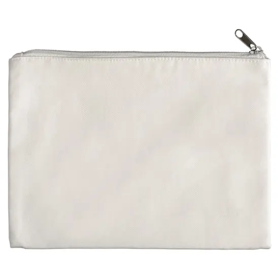 10" x 8" White Canvas Pouch by Make Market&reg; {1}