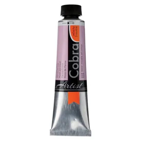 Cobra Artist Water Mixable Oil Colour, 40mL 330 Persian Rose {1}