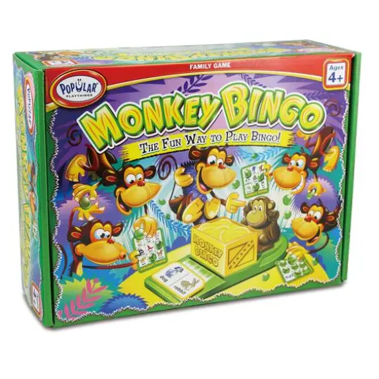 Popular Playthings&reg; Monkey Bingo&reg; Game {1}