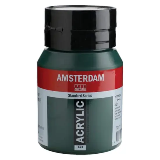 Amsterdam 500mL Standard Series Acrylic Paint 623 Sap Green {1}