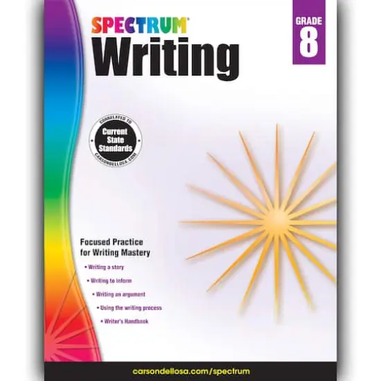 Spectrum&reg; Writing Workbook, Grade 8 {1}