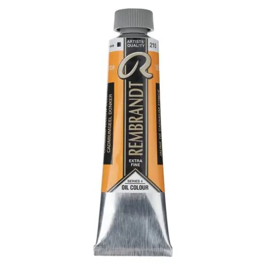 Rembrandt&reg; Artists' Oil Colour, 40mL Cadmium Yellow Deep {1}