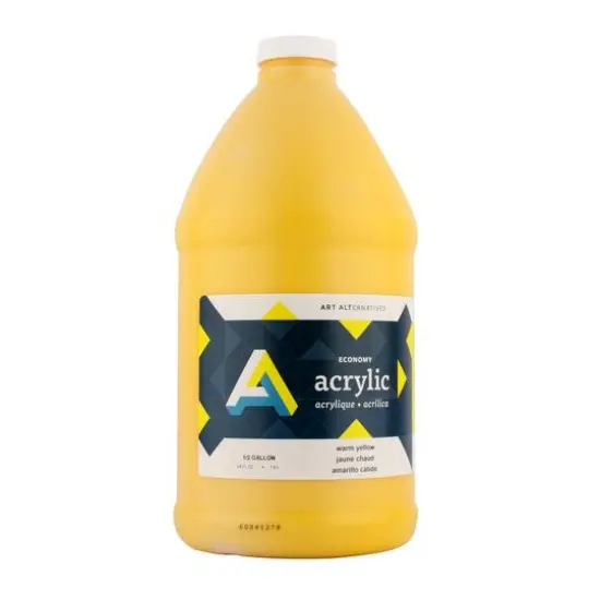 Art Alternatives Economy Acrylics 64oz. Warm Yellow {1}
