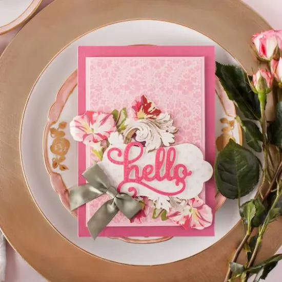 Cuttlebug&reg; Everyday Sentiments Die Set {4}