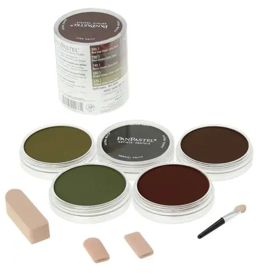 PanPastel&reg; 5 Color Extra Dark Earth Colors Set {1}
