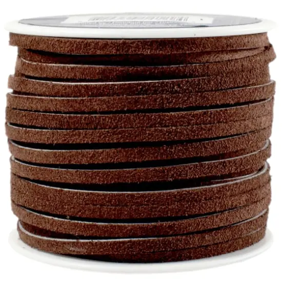 Suede Leather Lace by ArtMinds&trade; Dark Brown {4}