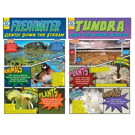 Biomes Bulletin Board Set {4}