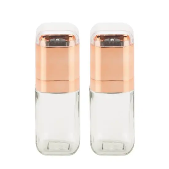 Honey Can Do Rose Gold Spice Mill Set, 2 Pieces {1}