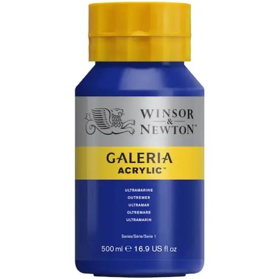 Winsor & Newton&trade; Galeria Acrylic&trade;, 500mL Ultramarine {1}