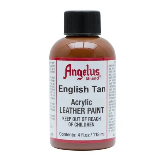 Angelus&reg; Acrylic Leather Paint, 4oz. English Tan {1}