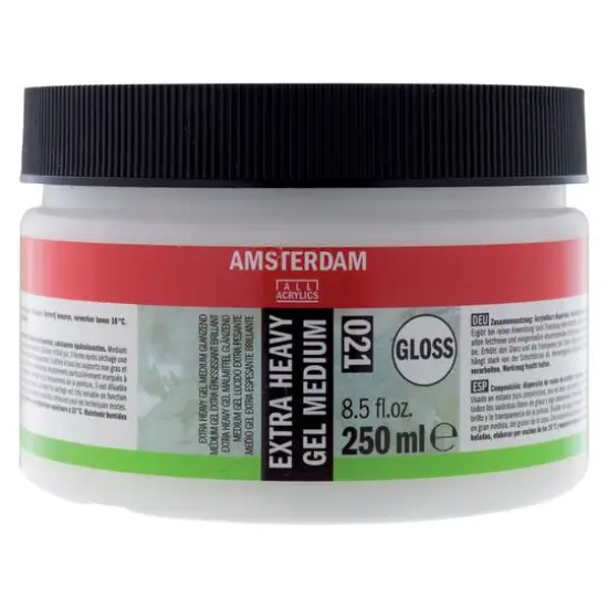 Amsterdam Acrylic Gloss Extra-Heavy Gel Medium {1}