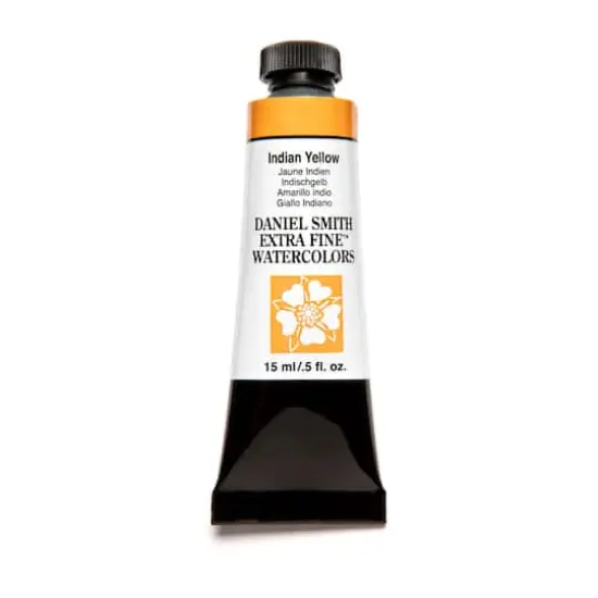 Daniel Smith Extra Fine&trade; Watercolor Paint, 15mL Indian Yellow {1}