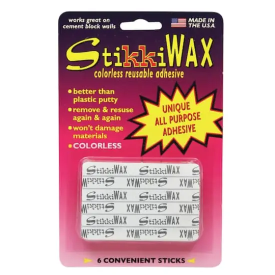StikkiWorks StikkiWAX&reg; Sticks, 6 Packs of 6 {1}