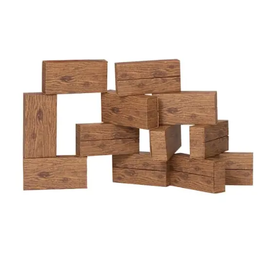 Giant Timber Blocks, 16 Pieces {1}