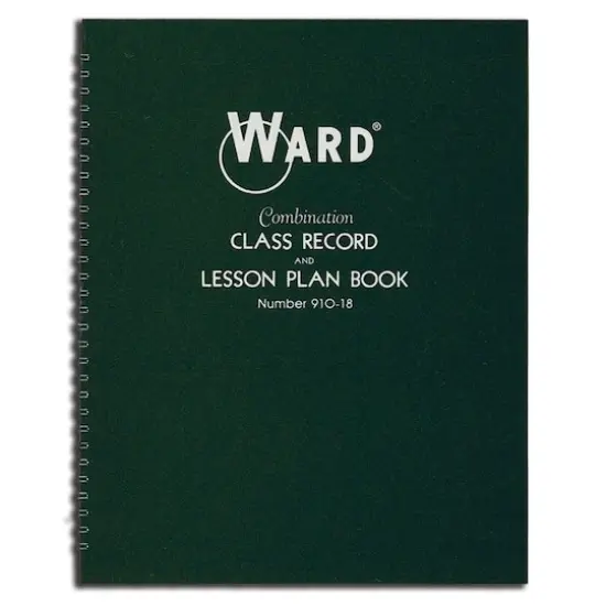 WARD&reg; Combination Class Record and Lesson Plan Book {4}