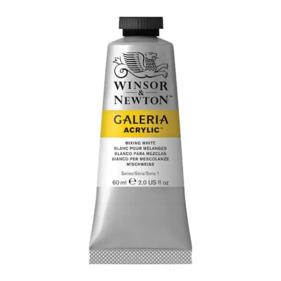 Winsor & Newton&trade; Galeria Acrylic&trade;, 60mL Mixing White {1}