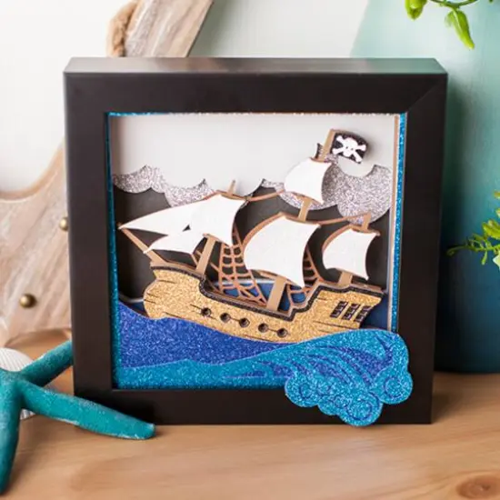 Cricut&reg; Glitter Cardstock Brights Sampler {8}