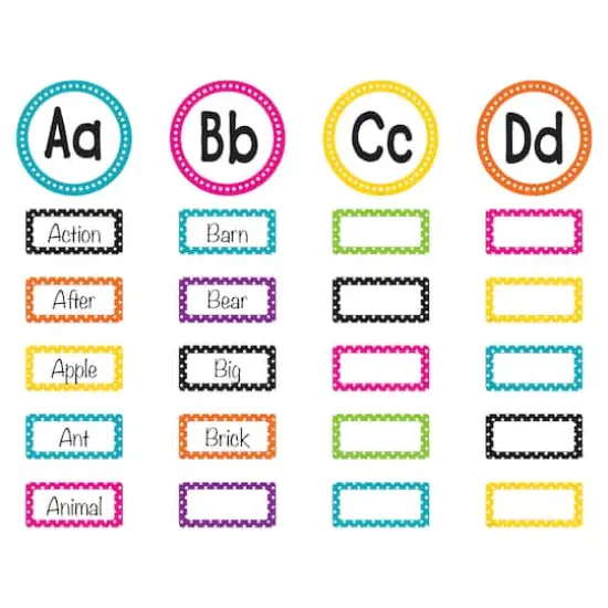 Polka Dots Word Wall Bulletin Board Display Set {1}