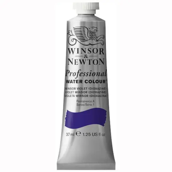 Winsor & Newton&reg; Professional Water Colour&trade; Paint Tube, 37mL Winsor Violet (Dioxazine) {1}