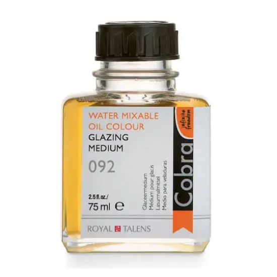 Cobra Water Mixable Oil Colour Glazing Medium {1}