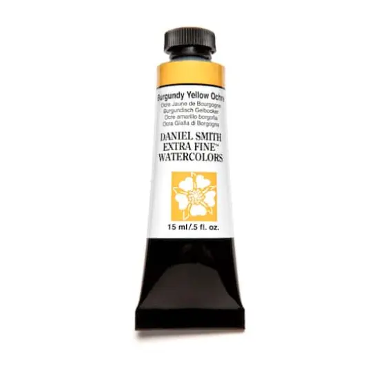 Daniel Smith Extra Fine&trade; Watercolor Paint, 15mL Burgundy Yellow Ochre {1}