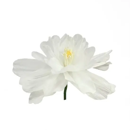 White, Green and Yellow Spring Floral Craft Stem {3}