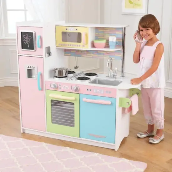 KidKraft Uptown Pastel Kitchen {7}