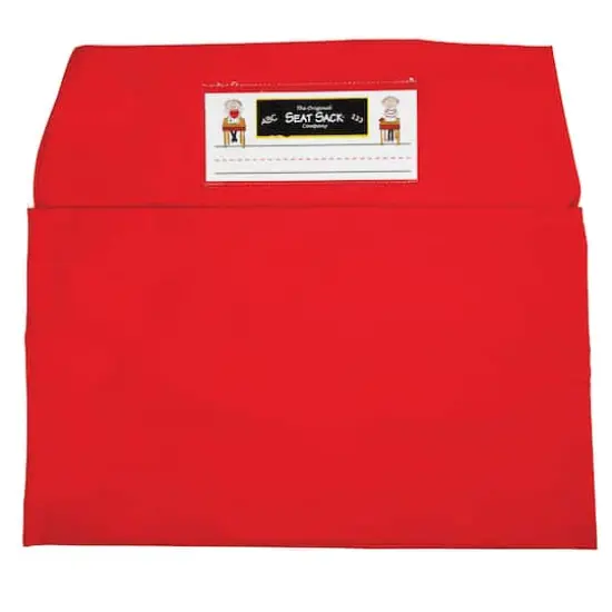 The Original Seat Sack&reg; Medium Red Storage Pocket {1}