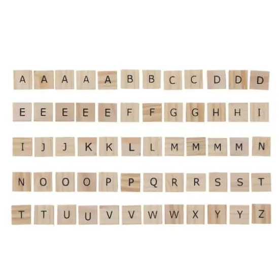 3/4" Wood Alphabet Tiles by Make Market&reg;  {4}