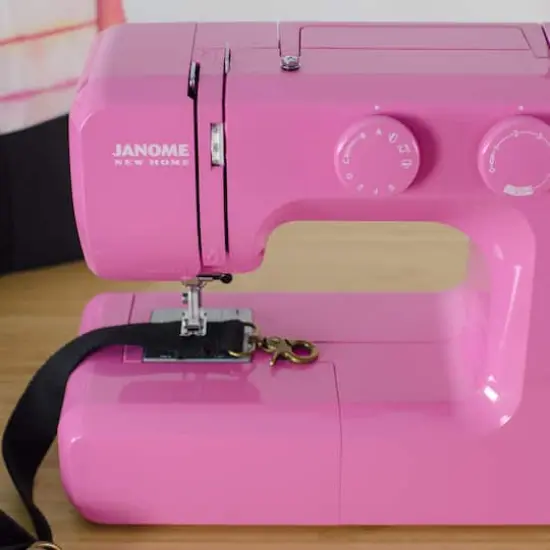 Janome&reg; Pink Sorbet Easy-to-Use Sewing Machine {7}
