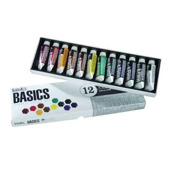 Liquitex&reg; BASICS Acrylic Color Set, 12 Count {1}