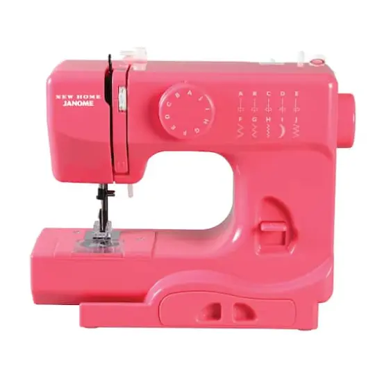 Janome&reg; Pink Lightning Portable Sewing Machine {1}