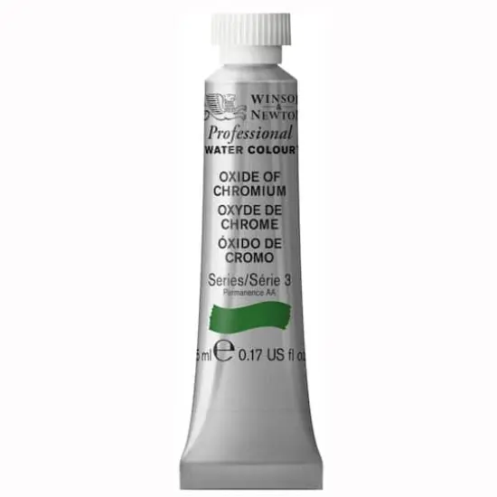 Winsor & Newton&reg; Professional Water Colour&trade; Paint, 5mL Oxide Of Chromium {1}