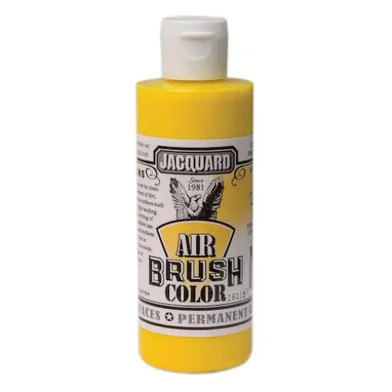 Jacquard Airbrush Color, 4oz. Bright Yellow {1}