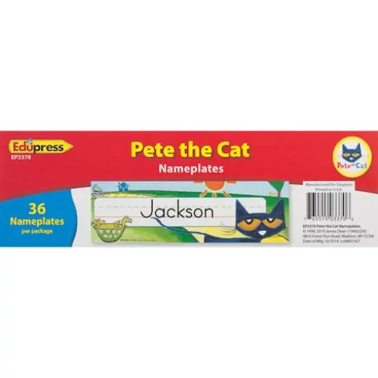 Pete the Cat Nameplates {3}
