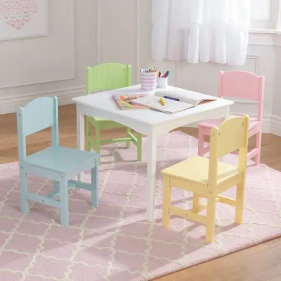KidKraft Nantucket Table & 4 Chair Set {4}