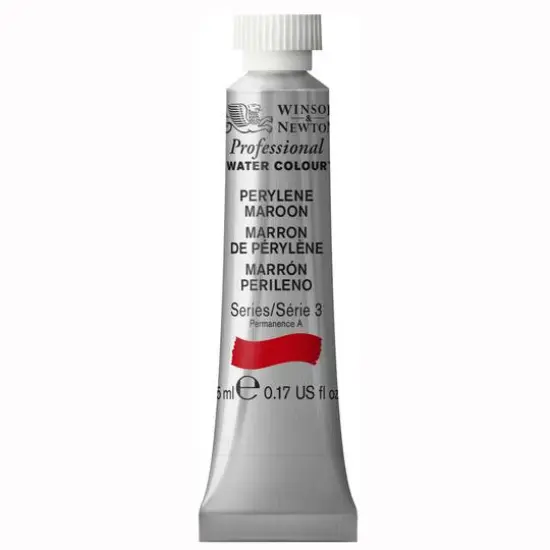 Winsor & Newton&reg; Professional Water Colour&trade; Paint, 5mL Perylene Maroon {1}