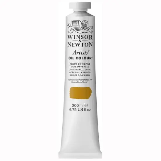 Winsor & Newton&reg; Artists' Oil Colour&trade;, 200mL Yellow Ochre Pale {1}