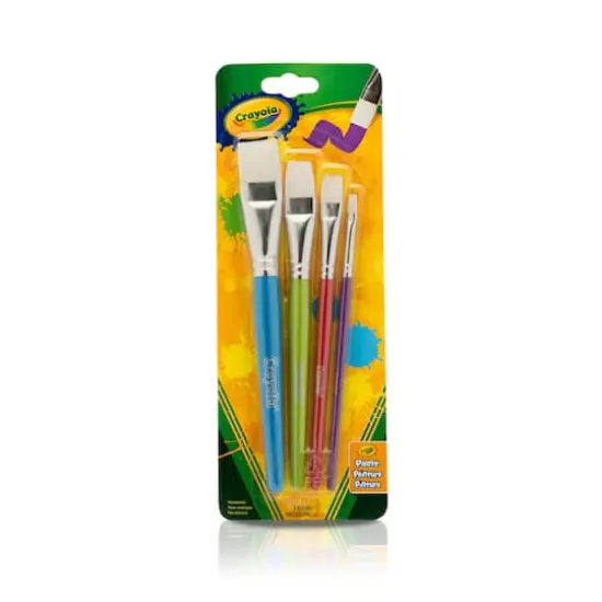 Crayola&reg; Big Paint Brushes, 4 Count {4}