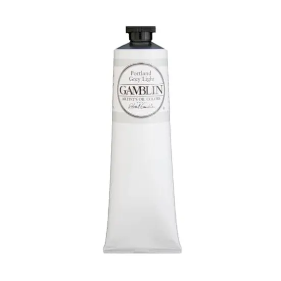 Gamblin 150mL Artist Grade Oil Colors Portland Grey Light {1}