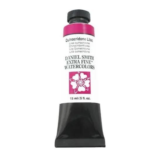 Daniel Smith Extra Fine™ Watercolor Paint, 15mL Quinacridone Lilac {1}