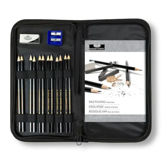 Royal & Langnickel&reg; Essentials&trade; Keep N' Carry&trade; Sketching Set {3}