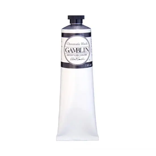 Gamblin 150mL Artist Grade Oil Colors Chromatic Black {1}
