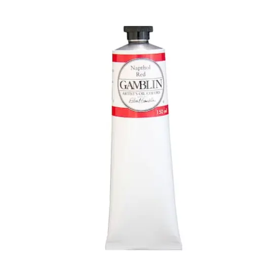 Gamblin 150mL Artist Grade Oil Colors Napthol Red {1}