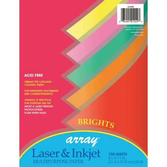 Array&reg; Laser & Inkjet Multi-Purpose Paper, 3 Packs Hyper {2}
