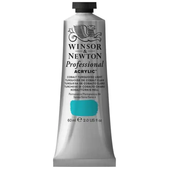 Winsor & Newton&reg; Professional Acrylic&trade; Paint Cobalt Turquoise Light {1}