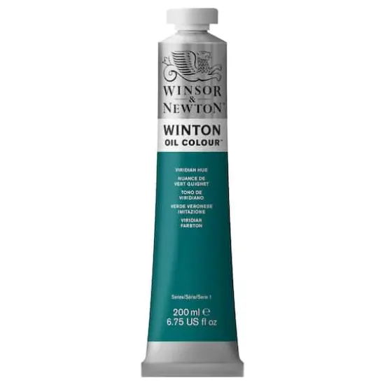 Winsor & Newton&trade; Winton 6.75oz. Oil Colour&trade; Paint Viridian Hue {1}
