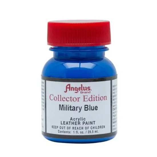 Angelus® Collector Edition Acrylic Leather Paint, 1oz. Military Blue {1}