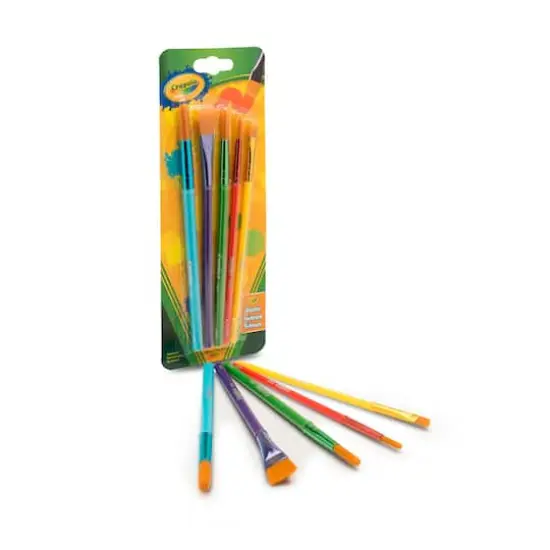 Crayola&reg; Art & Craft Brushes, 5 Count {5}