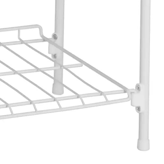 Honey Can Do White 4-Tier Accessory Shelf {5}